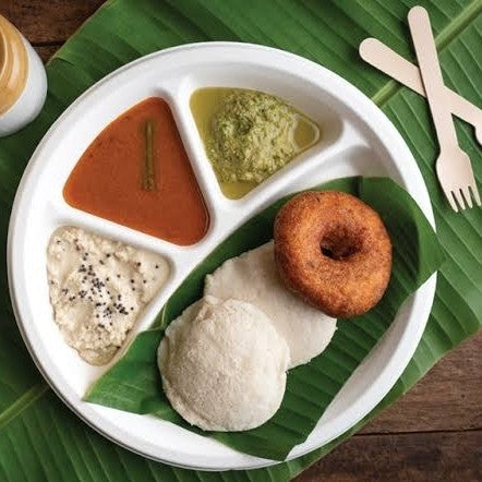 Bagasse Compartment Plates