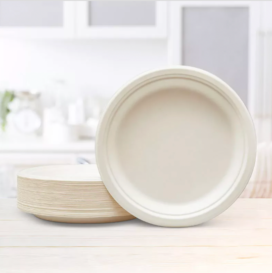Bagasse Round Plate